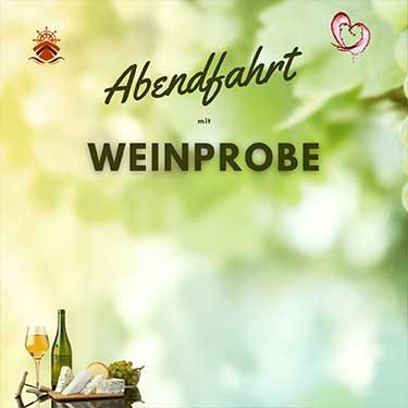 Abendfahrt Weinprobe Rhein Personenschifffahrt Streib Speyer